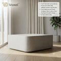 Voxel™ Monolith Collection – The "Aura" Precision-Cast Terrazzo Coffee Table(Model: AURA-TC-MG)